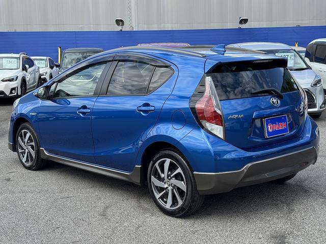 アクア X-アーバン 純正7型ナビTV・バックカメラ・ETC・BTオーディオ・CD・スマートキー・純正16AW・LEDヘッドライト・AUTOライト・革ステア・ドアバイザー・フロアマット・ミラーウィンカー(45枚目)