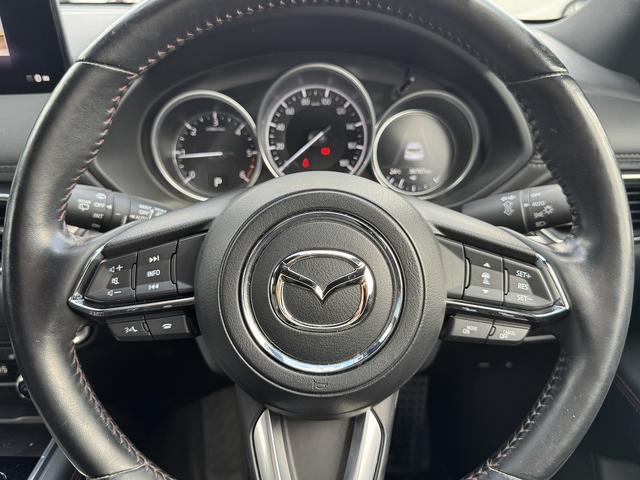 CX-8 XD ブラックトーンエディション 1オーナー・i-ACTIVSENSE・10.25型フルセグナビ・全周囲カメラ・ETC・Carplay・BTオーディオ・ハーフレザー・シート&ステアヒーター・Cソナー・BSM・HUD・純正19AW(12枚目)