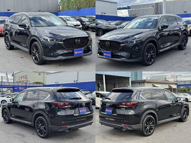 CX-8 XD ブラックトーンエディション 1オーナー・i-ACTIVSENSE・10.25型フルセグナビ・全周囲カメラ・ETC・Carplay・BTオーディオ・ハーフレザー・シート&ステアヒーター・Cソナー・BSM・HUD・純正19AW(17枚目)