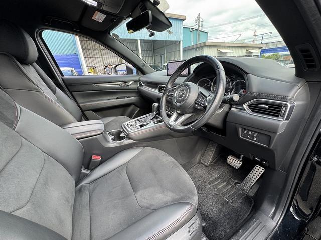 CX-8 XD ブラックトーンエディション 1オーナー・i-ACTIVSENSE・10.25型フルセグナビ・全周囲カメラ・ETC・Carplay・BTオーディオ・ハーフレザー・シート&ステアヒーター・Cソナー・BSM・HUD・純正19AW(34枚目)