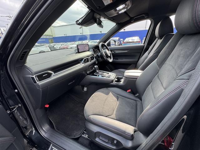 CX-8 XD ブラックトーンエディション 1オーナー・i-ACTIVSENSE・10.25型フルセグナビ・全周囲カメラ・ETC・Carplay・BTオーディオ・ハーフレザー・シート&ステアヒーター・Cソナー・BSM・HUD・純正19AW(37枚目)
