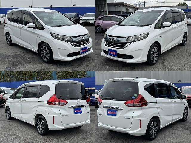 フリードハイブリッド ハイブリッド・Ｇホンダセンシング　１オーナー・ホンダセンシング・両側パワースライド・フルセグナビ・ＥＴＣ・バックカメラ・ＢＴオーディオ・ＬＥＤヘッドライト・ＡＵＴＯライト・スマートキー・純正１５ＡＷ・革ステア・ドアバイザー（16枚目）