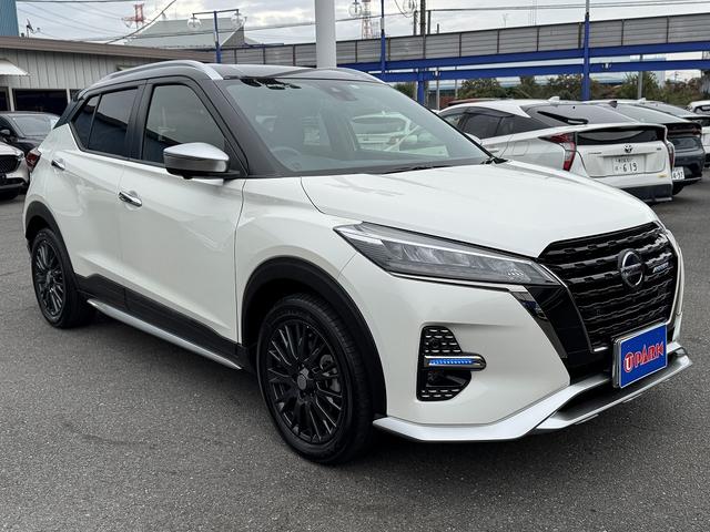 キックス オーテック　プロパイロット・全周囲カメラ・フルセグナビ・ＢＴオーディオ・ＥＴＣ・ＵＳＢ・デジタルミラー・ハーフレザー・ステア＆シートヒーター・Ｃソナー・ＡＵＴＯハイビーム・純正１７ＡＷ・フロアマット（45枚目）