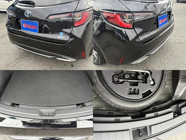 カローラツーリング ハイブリッド　ダブルバイビー　セーフティセンス・ディスプレイオーディオ・フルセグ・バックカメラ・ＥＴＣ２．０・Ｃａｒｐｌａｙ・ＢＴオーディオ・ＵＳＢ・ハーフレザー・シート＆ステアヒーター・Ｃソナー・ＲＣＴＡ・ＢＳＭ・純正１７ＡＷ（19枚目）