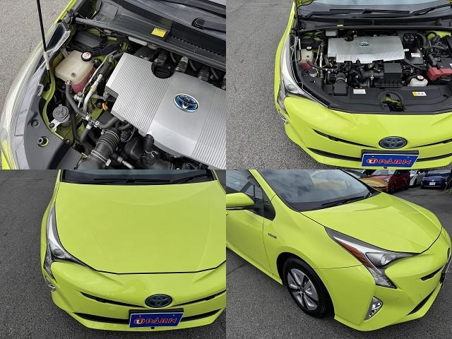 プリウス Ａ　９ｉｎフルセグナビ・Ｂカメラ・ＢＴオーディオ・ＬＥＤライト・ＡＣＣ・ＬＫＡ・ＨＵＤ・ＢＳＭ・ＡＨＢ・Ｐアシスト・ＥＴＣ・オートライト・本革ステア・１５ＡＷ・ドアバイザー・プライバシーガラス（45枚目）