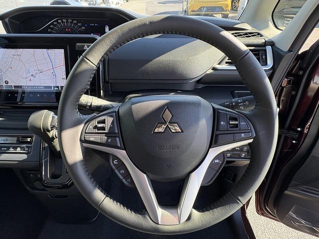 デリカＤ：２ ハイブリッドＭＺ　全周囲カメラ・フルセグナビ・ＢＴオーディオ・両Ｐスラ・ＬＥＤライト・Ｃソナー・ＡＣＣ・ＬＫＡ・ＡＨＢ・シートヒーター・プライバシーガラス・ドアバイザー・ＵＳＢ・本革ステア・ミラーウィンカー（9枚目）