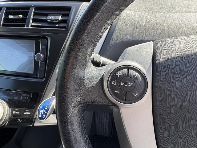 プリウスアルファ Ｓツーリングセレクション　７人乗り・１オーナー・フルセグナビ・Ｂカメラ・ＢＴオーディオ・ＬＥＤライト・ＥＴＣ・ドアバイザー・プライバシーガラス・本革ステア・ミラーウィンカー・オートライト・記録簿（13枚目）