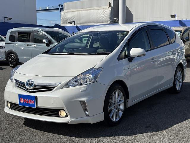 プリウスアルファ Ｓツーリングセレクション　７人乗り・１オーナー・フルセグナビ・Ｂカメラ・ＢＴオーディオ・ＬＥＤライト・ＥＴＣ・ドアバイザー・プライバシーガラス・本革ステア・ミラーウィンカー・オートライト・記録簿（32枚目）