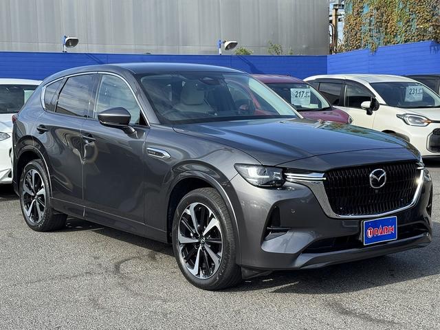 CX-60 XD-ハイブリッド エクスクルーシブモダン 全周囲カメラ・フルセグナビ・BTオーディオ・HUD・BSM・ACC・LKA・AHB・本革・ベンチレーションシート・ステアヒーター・LEDライト・Cソナー・Pバックドア・20AW・ETC(34枚目)