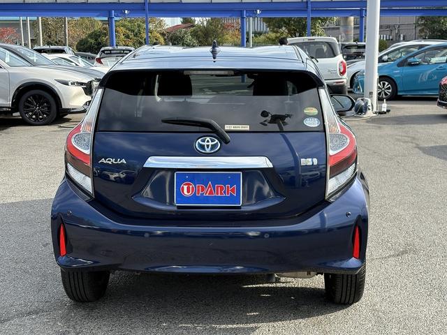 アクア 後期・Sセンス・ナビ・Bカメラ・BTオーディオ・LEDライト・PCS・AHB・LKA・Cソナー・スマキー・プライバシーガラス・ミラーウィンカー・オートライト・ETC・記録簿(26枚目)