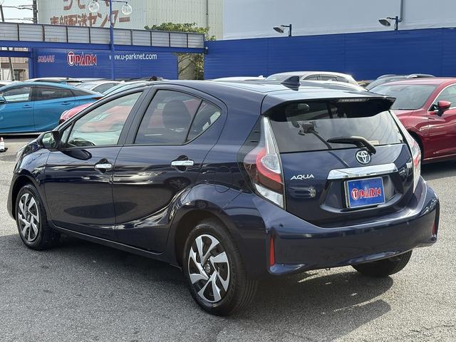 アクア 後期・Sセンス・ナビ・Bカメラ・BTオーディオ・LEDライト・PCS・AHB・LKA・Cソナー・スマキー・プライバシーガラス・ミラーウィンカー・オートライト・ETC・記録簿(27枚目)