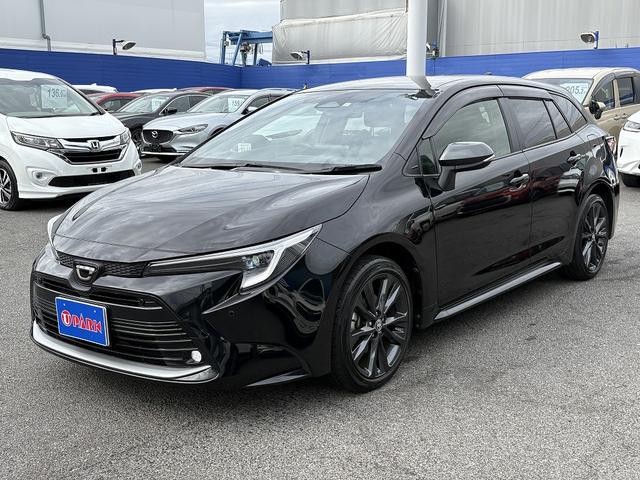 カローラツーリング ダブルバイビー Sセンス・1オーナー・フルセグ・Bカメラ・BTオーディオ・LEDライト・ACC・LKA・AHB・Cソナー・ハーフレザー・USB・ETC・本革ステア・プライバシーガラス・ミラーウィンカー・17AW(38枚目)