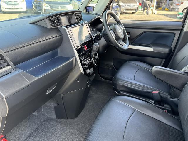 ルーミー カスタムＧ－Ｔ　後期・両Ｐスライド・全周囲カメラ・９ｉｎフルセグナビ・ＢＴオーディオ・ＬＥＤライト・ＡＣＣ・ＬＫＡ・ＡＨＢ・Ｃソナー・ＥＴＣ・シートヒーター・本革ステア・ミラーウィンカー・Ａストップ（28枚目）