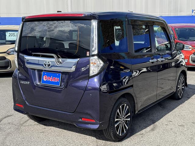 ルーミー カスタムＧ－Ｔ　後期・両Ｐスライド・全周囲カメラ・９ｉｎフルセグナビ・ＢＴオーディオ・ＬＥＤライト・ＡＣＣ・ＬＫＡ・ＡＨＢ・Ｃソナー・ＥＴＣ・シートヒーター・本革ステア・ミラーウィンカー・Ａストップ（47枚目）