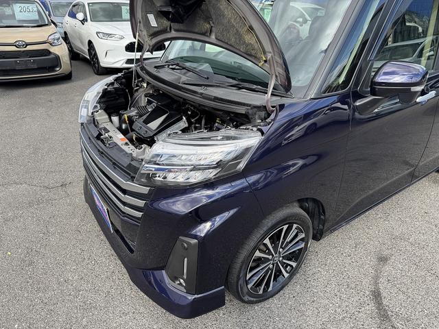 ルーミー カスタムＧ－Ｔ　後期・両Ｐスライド・全周囲カメラ・９ｉｎフルセグナビ・ＢＴオーディオ・ＬＥＤライト・ＡＣＣ・ＬＫＡ・ＡＨＢ・Ｃソナー・ＥＴＣ・シートヒーター・本革ステア・ミラーウィンカー・Ａストップ（55枚目）