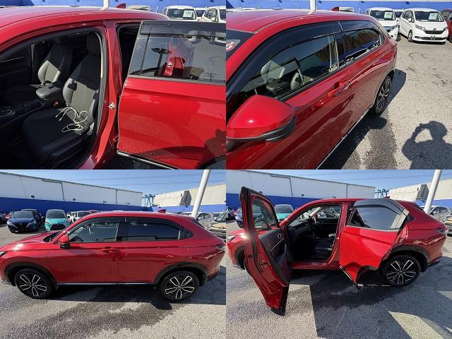 ヴェゼル e:HEV Z 全周囲カメラ・フルセグナビ・BTオーディオ・LEDライト・ACC・LKA・AHB・BSM・Pバックドア・Cソナー・ドアバイザー・プライバシーガラス・ハーフレザー・シートヒーター・パドルシフト(41枚目)