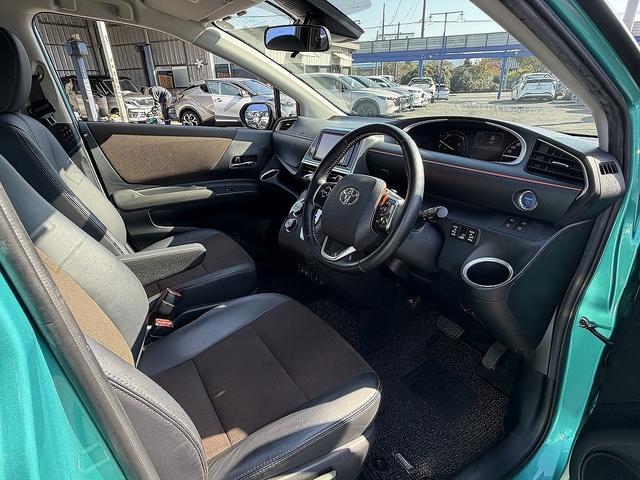 シエンタ ハイブリッドＧ　クエロ　両Ｐスライド・全周囲カメラ・フルセグナビ・ＢＴオーディオ・ＬＥＤライト・クルコン・ＰＣＳ・ＬＫＡ・ＡＨＢ・Ｃソナー・ハーフレザー・シートヒーター・プライバシーガラス・本革ステア・ミラーウィンカー（6枚目）