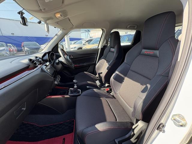 スイフトスポーツ ベースグレード　１オーナー・フルセグナビ・ＢＴオーディオ・ＤＶＤ再生・エアロ・ＬＥＤライト・ＥＴＣ・スマキー・ドアバイザー・プライバシーガラス・クルコン・ＥＴＣ・本革ステア・ミラーウィンカー（7枚目）