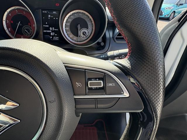 スイフトスポーツ ベースグレード　１オーナー・フルセグナビ・ＢＴオーディオ・ＤＶＤ再生・エアロ・ＬＥＤライト・ＥＴＣ・スマキー・ドアバイザー・プライバシーガラス・クルコン・ＥＴＣ・本革ステア・ミラーウィンカー（9枚目）