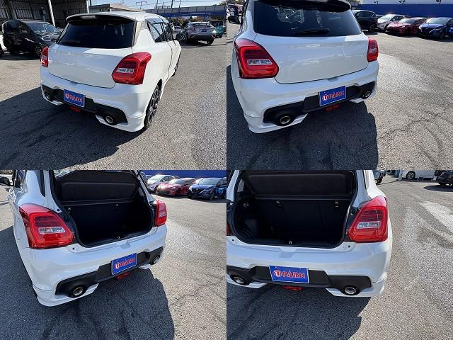 スイフトスポーツ ベースグレード　１オーナー・フルセグナビ・ＢＴオーディオ・ＤＶＤ再生・エアロ・ＬＥＤライト・ＥＴＣ・スマキー・ドアバイザー・プライバシーガラス・クルコン・ＥＴＣ・本革ステア・ミラーウィンカー（39枚目）