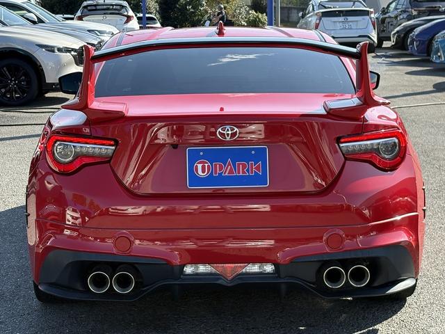 ８６ ＧＴ　６ＭＴ・フルセグナビ・Ｂカメラ・ＢＴオーディオ・ＴＲＤエアロ・マフラー・１８ＡＷ・ＬＥＤライト・ＥＴＣ・クルコン・本革ステア・ミラーウィンカー・オートライト・スマキー・記録簿（24枚目）