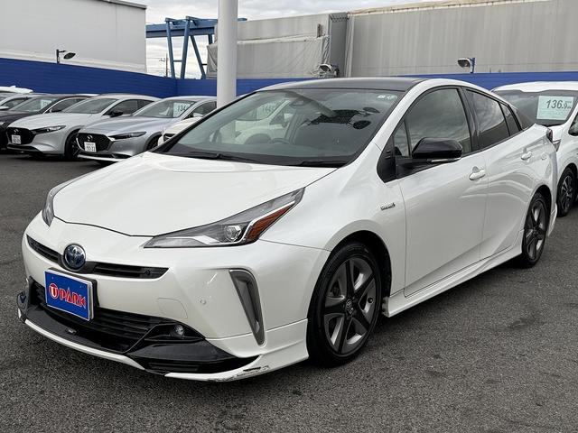 プリウス Ｓツーリングセレクション　後期・ＴＲＤエアロ・９ｉｎフルセグナビ・Ｂカメラ・ＢＴオーディオ・合皮シート・シートヒーター・ＬＥＤライト・ＡＣＣ・ＬＫＡ・ＡＨＢ・Ｃソナー・ＵＳＢ・１７ＡＷ・ＥＴＣ２．０・本革ステア（31枚目）