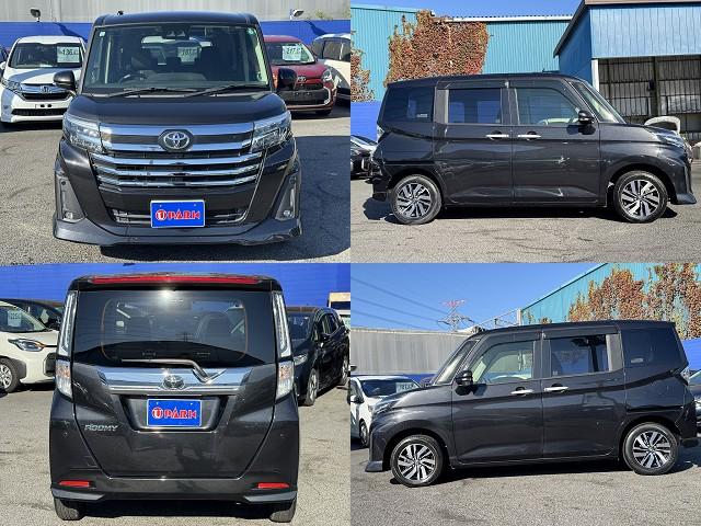 ルーミー カスタムＧ　後期・スマートアシスト・純正９型フルセグナビ・バックカメラ・ＢＴオーディオ・ＥＴＣ・両側パワースライド・ＡＵＴＯハイビーム・ＡＣＣ・純正１４ＡＷ・革ステア・ドアバイザー・フロアマット（16枚目）