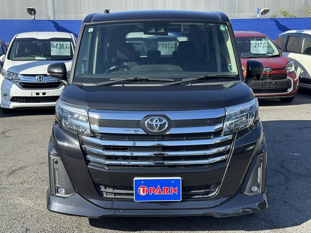 ルーミー カスタムＧ　後期・スマートアシスト・純正９型フルセグナビ・バックカメラ・ＢＴオーディオ・ＥＴＣ・両側パワースライド・ＡＵＴＯハイビーム・ＡＣＣ・純正１４ＡＷ・革ステア・ドアバイザー・フロアマット（45枚目）