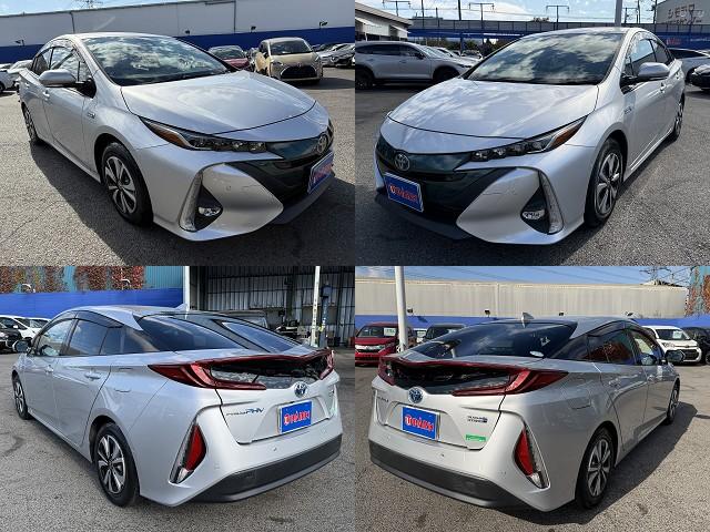 プリウスＰＨＶ Ａ　セーフティセンス・１１．６型フルセグナビ・バックカメラ・ＥＴＣ・ＢＴオーディオ・急速充電・本革シート・シートヒーター・パーキングアシスト・Ｃソナー・ＢＳＭ・ＡＵＴＯハイビーム・純正１５ＡＷ（17枚目）