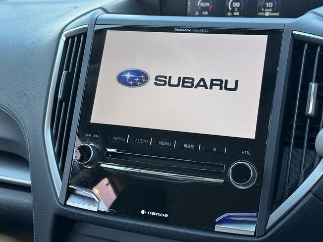 １オーナー・アイサイト・フルセグナビ・バックカメラ・ＢＴオーディオ・ＣＤ・ＤＶＤ・ＥＴＣ２．０・ＵＳＢ・ＬＥＤヘッドライト・ＢＳＭ・純正１７ＡＷ・スマートキー・革ステア・ドアバイザー・フロアマット