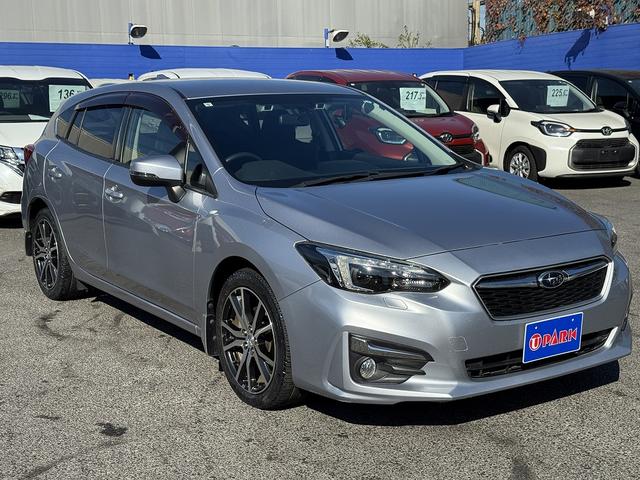 １オーナー・アイサイト・フルセグナビ・バックカメラ・ＢＴオーディオ・ＣＤ・ＤＶＤ・ＥＴＣ２．０・ＵＳＢ・ＬＥＤヘッドライト・ＢＳＭ・純正１７ＡＷ・スマートキー・革ステア・ドアバイザー・フロアマット