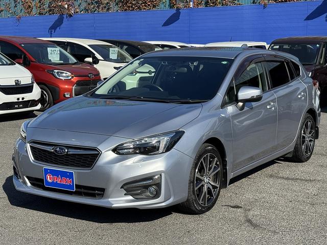 １オーナー・アイサイト・フルセグナビ・バックカメラ・ＢＴオーディオ・ＣＤ・ＤＶＤ・ＥＴＣ２．０・ＵＳＢ・ＬＥＤヘッドライト・ＢＳＭ・純正１７ＡＷ・スマートキー・革ステア・ドアバイザー・フロアマット