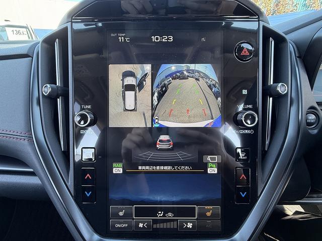 レヴォーグ STIスポーツR EX アイサイト・サンルーフ・ハーマンカードンサウンド・11.6型フルセグナビ・全周囲カメラ・Carplay・ETC・デジタルミラー・STIマフラー・本革シート・シートヒーター・Cソナー・BSM(32枚目)