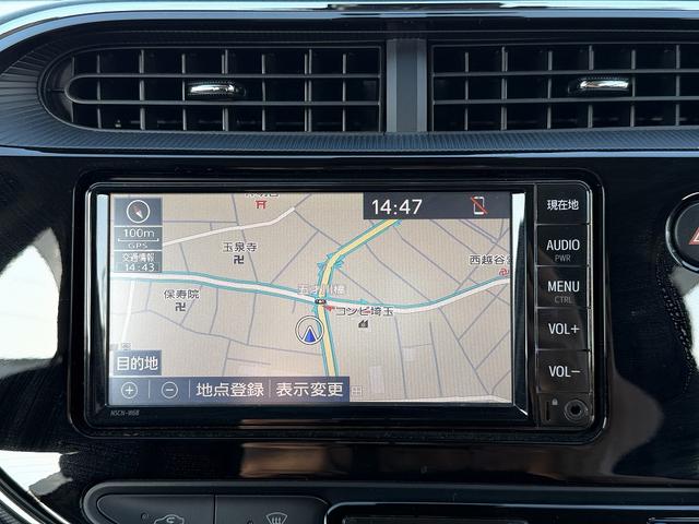 アクア Ｓスタイルブラック　１オーナー・後期・セーフティセンス・純正７型ナビＴＶ・バックカメラ・ＥＴＣ・ＢＴオーディオ・Ｃソナー・ＡＵＴＯハイビーム・スマートキー・ドアバイザー・フロアマット・プライバシーガラス（8枚目）