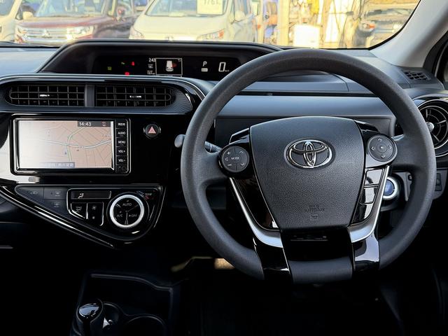 アクア Ｓスタイルブラック　１オーナー・後期・セーフティセンス・純正７型ナビＴＶ・バックカメラ・ＥＴＣ・ＢＴオーディオ・Ｃソナー・ＡＵＴＯハイビーム・スマートキー・ドアバイザー・フロアマット・プライバシーガラス（25枚目）