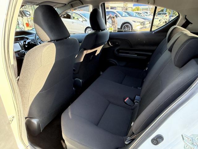 アクア Ｓスタイルブラック　１オーナー・後期・セーフティセンス・純正７型ナビＴＶ・バックカメラ・ＥＴＣ・ＢＴオーディオ・Ｃソナー・ＡＵＴＯハイビーム・スマートキー・ドアバイザー・フロアマット・プライバシーガラス（30枚目）