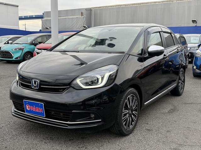 フィット ｅ：ＨＥＶリュクス　フルセグナビ・Ｓ＆Ｂカメラ・ＢＴオーディオ・ＬＥＤライト・ＡＣＣ・ＬＫＡ・ＡＨＢ・Ｃソナー・ハーフレザー・本革ステア・ミラーウィンカー・ドアバイザー・ＥＴＣ２．０・スマキー・１６ＡＷ（35枚目）