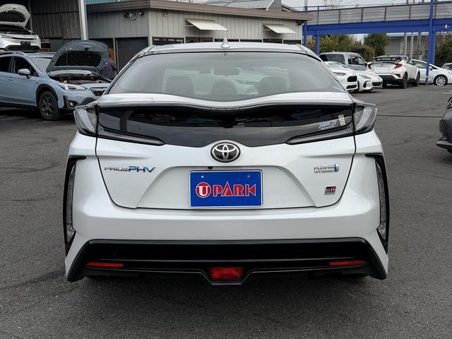 プリウスＰＨＶ Ｓ　ＧＲスポーツ　１オーナー・９ｉｎフルセナビ・Ｂカメラ・ＢＴオーディオ・ＬＥＤライト・ＡＣＣ・ＬＫＡ・ＡＨＢ・ハーフレザー・シートヒーター・ＥＴＣ・ドアバイザー・プライバシーガラス・ＡＣ１００Ｖ・本革ステア（35枚目）