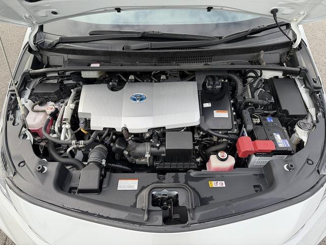 プリウスＰＨＶ Ｓ　ＧＲスポーツ　１オーナー・９ｉｎフルセナビ・Ｂカメラ・ＢＴオーディオ・ＬＥＤライト・ＡＣＣ・ＬＫＡ・ＡＨＢ・ハーフレザー・シートヒーター・ＥＴＣ・ドアバイザー・プライバシーガラス・ＡＣ１００Ｖ・本革ステア（48枚目）
