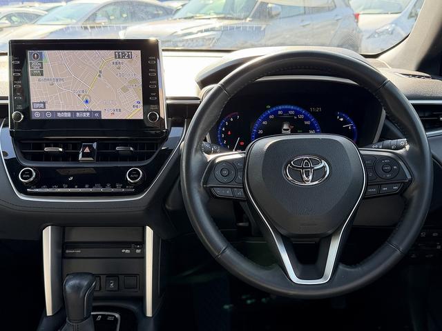 カローラクロス ハイブリッド　Ｚ　１オーナー・セーフティセンス・ディスプレイオーディオ・フルセグナビ・ＥＴＣ・全周囲カメラ・Ｃａｒｐｌａｙ・ＥＴＣ・ハーフレザー・パワーバックドア・ＣＤ・ＤＶＤ再生・Ｃソナー・ＲＣＴＡ・ＢＳＭ・１８ＡＷ（25枚目）