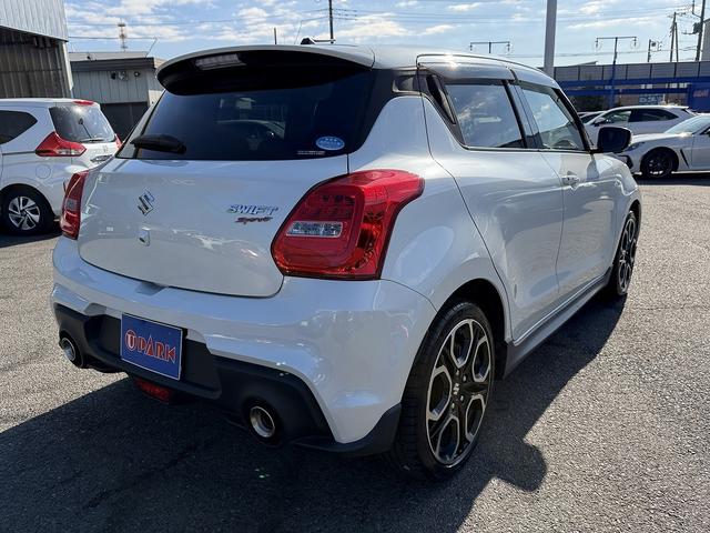 スイフトスポーツ ベースグレード　全周囲カメラ・フルセグナビ・ＢＴオーディオ・ＬＥＤライト・ＡＣＣ・ＬＫＡ・ＡＨｂ・シートヒーター・ＥＴＣ・パドルシフト・ドアバイザー・Ｐガラス・スマキー・ＵＳＢ・本革ステア・ミラーウィンカー（34枚目）