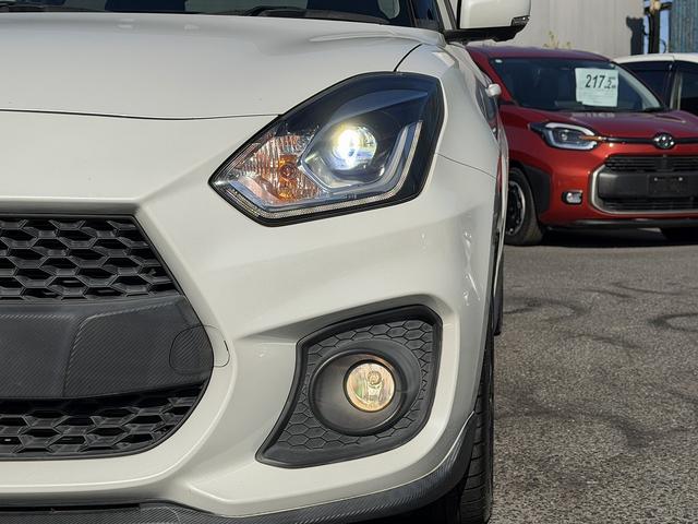 スイフトスポーツ ベースグレード　全周囲カメラ・フルセグナビ・ＢＴオーディオ・ＬＥＤライト・ＡＣＣ・ＬＫＡ・ＡＨｂ・シートヒーター・ＥＴＣ・パドルシフト・ドアバイザー・Ｐガラス・スマキー・ＵＳＢ・本革ステア・ミラーウィンカー（37枚目）