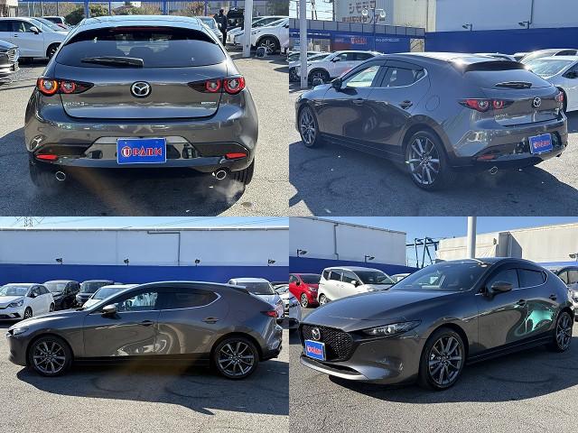 ＭＡＺＤＡ３ファストバック ２０Ｓ　ツーリング　ｉ－ＡＣＴＩＶＳＥＮＳＥ・フルセグナビ・全周囲カメラ・Ｃａｒｐｌａｙ・ＢＴオーディオ・ＨＤＭＩ・ワイヤレス充電・パワーシート・シート＆ステアヒーター・パドルシフト・革ステア・Ｃソナー・ＢＳＭ・１８ＡＷ（4枚目）
