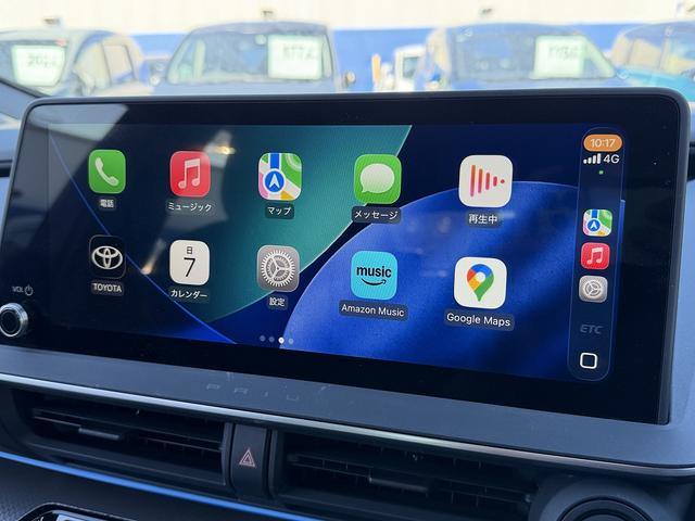 プリウス Z セーフティセンス・フルセグナビ・全周囲カメラ・Carplay・BTオーディオ・ETC2.0・デジタルミラー・パワーバックドア・パーキングアシスト・AC100V・Cソナー・BSM・RCTA・純正19AW(34枚目)