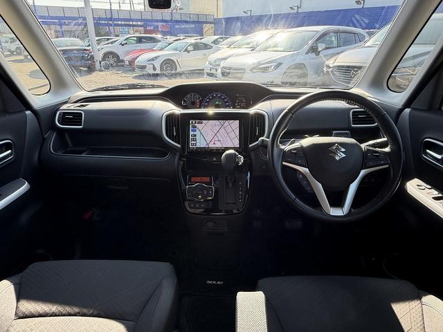 ソリオバンディット ハイブリッドＳＶ　後期・セーフティサポート・フルセグナビ・全周囲カメラ・ＥＴＣ・ＢＴオーディオ・ＬＥＤヘッドライト・リアＣソナー・シートヒーター・純正１５ＡＷ・スマートキー・革ステア・フロアマット・ドアバイザー（6枚目）