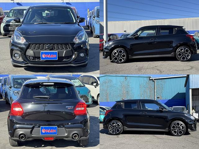 スイフトスポーツ ベースグレード　セーフティサポート・６ＭＴ・バックカメラ・Ｃａｒｐｌａｙ・ＥＴＣ・ＵＳＢ・シートヒーター・ＨＫＳマフラー・純正１７ＡＷ・Ｃソナー・ＢＳＭ・ＡＵＴＯハイビーム・スマートキー・革ステア・ドアバイザー（4枚目）