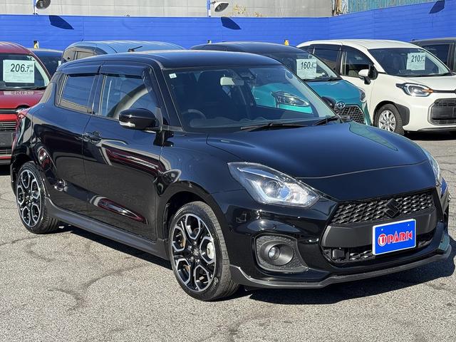 スイフトスポーツ ベースグレード　セーフティサポート・６ＭＴ・バックカメラ・Ｃａｒｐｌａｙ・ＥＴＣ・ＵＳＢ・シートヒーター・ＨＫＳマフラー・純正１７ＡＷ・Ｃソナー・ＢＳＭ・ＡＵＴＯハイビーム・スマートキー・革ステア・ドアバイザー（50枚目）