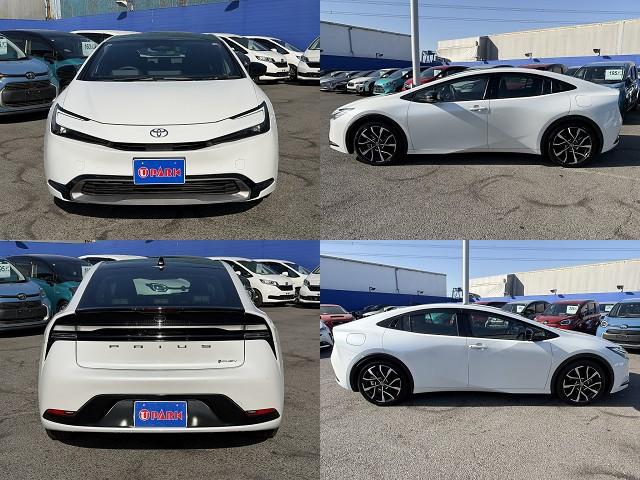 プリウス Z セーフティセンス・12.3型フルセグナビ・全周囲カメラ・BTオーディオ・Carplay・ETC2.0・ステアヒーター・Cソナー・BSM・RCTA・パーキングアシスト・AC100V電源・純正19AW(3枚目)