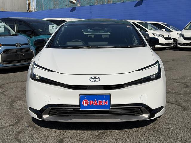 プリウス Z セーフティセンス・12.3型フルセグナビ・全周囲カメラ・BTオーディオ・Carplay・ETC2.0・ステアヒーター・Cソナー・BSM・RCTA・パーキングアシスト・AC100V電源・純正19AW(43枚目)