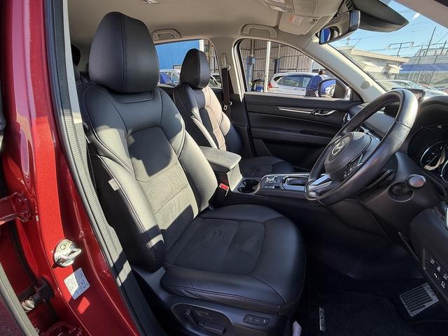 CX-5 XD ブラックトーンエディション 全周囲カメラ・フルセグナビ・BTオーディオ・LEDライト・HUD・ACC・LKA・AHB・BSM・Cソナー・ハーフレザー・ステア・シートヒーター・ETC・パドルシフト・本革ステア・USB(8枚目)